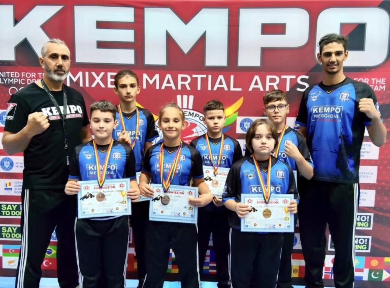 Sportivii de la CS Medgidia, pe podium la Cupa României la kempo submission