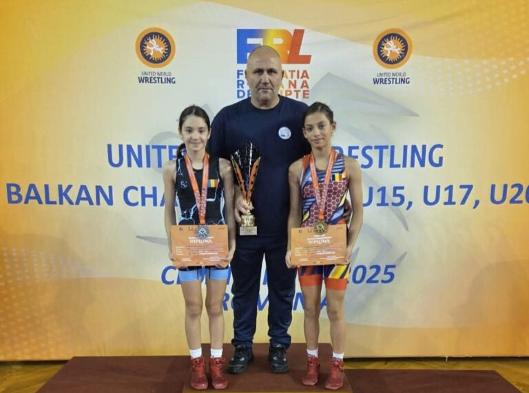 Medalii balcanice pentru luptătoarele de la CS Victoria Cumpăna