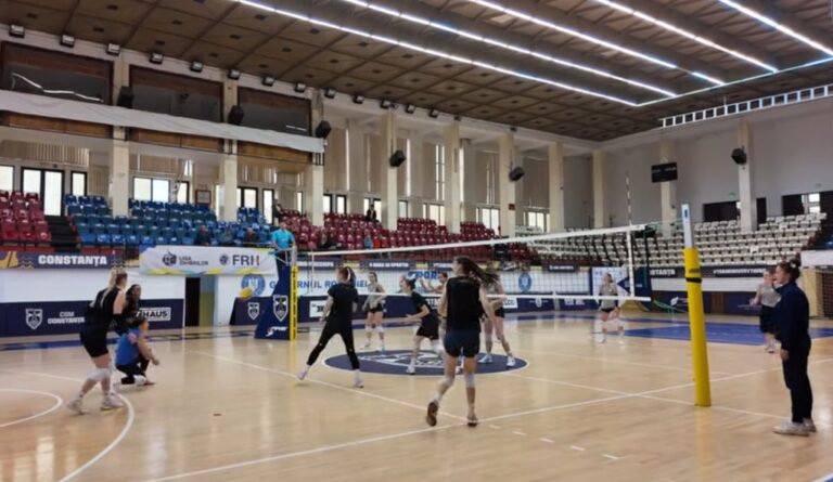 Dublu-test reușit pentru voleibalistele de la CSM Constanța în Sala Sporturilor