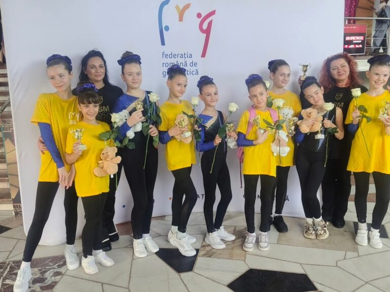 Fetele de la CSM Constanța, pe podium la „Bucharest Gym For All Festival”