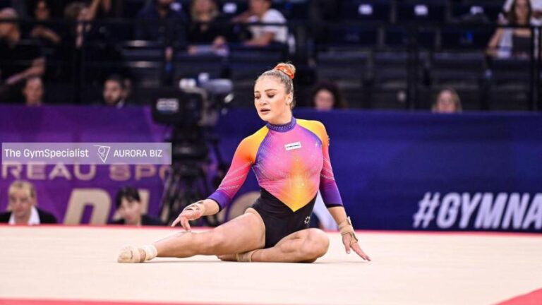 Sabrina Voinea, pe podium în topul celor mai bune gimnaste române din 2025