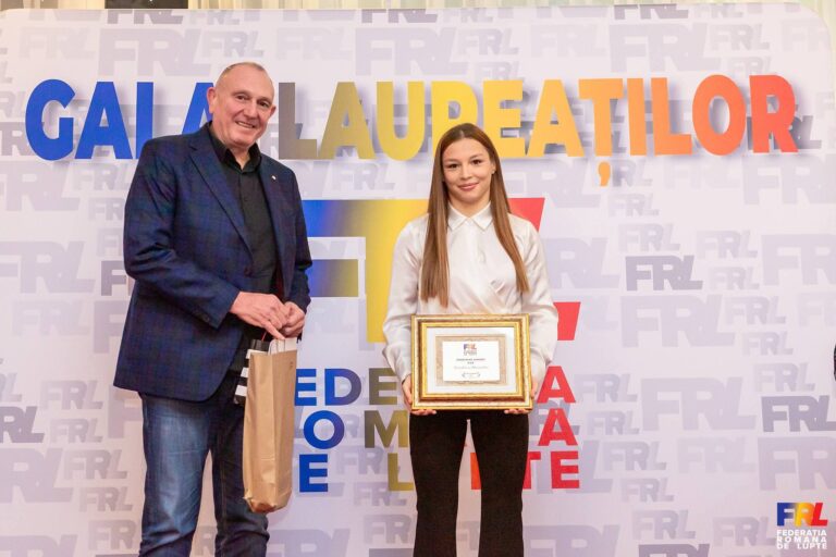 Luptătoarea de la CSM Constanța, Andreea Voiculescu, premiată la Gala Laureaților FRL