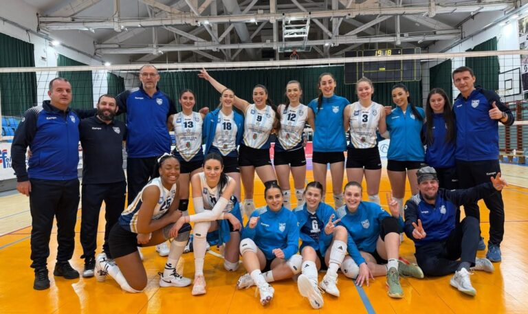 Voleibalistele de la CSM Constanța au făcut pasul decisiv către play-off-ul Diviziei A1