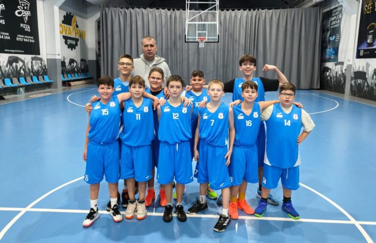 Micii baschetbaliști de la Axiopolis Cernavodă luptă pentru un loc la turneul semifinal