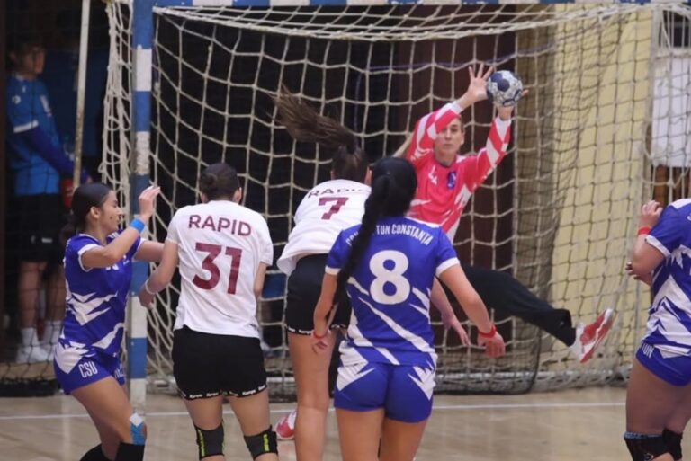 Claudia Nedelcu, de la CSU Neptun Constanța, în topul celor mai buni portari din Divizia A