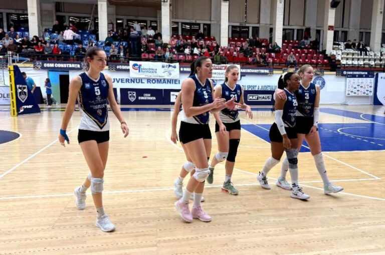 Misiune infernală pentru voleibalistele de la CSM Constanța în Sala Sporturilor