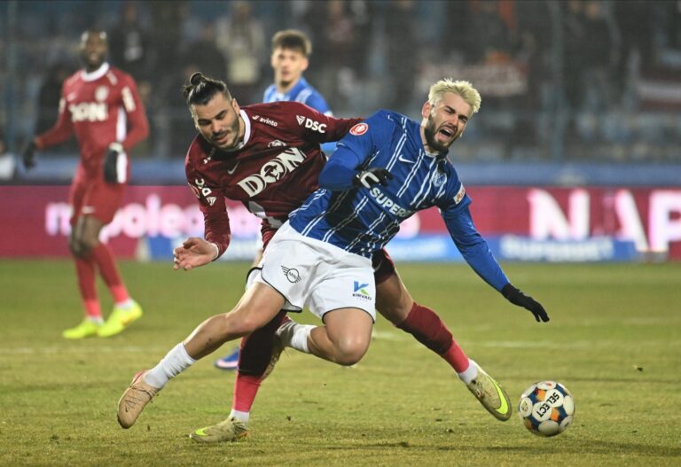 Și bătuți, și furați! Farul, învinsă pe teren propriu de CFR Cluj, după un arbitraj scandalos!