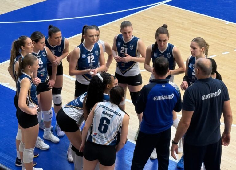 Voleibalistele de la CSM Constanța au pierdut clar duelul din Sala Sporturilor cu CSO Voluntari