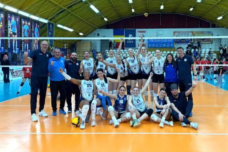 DEMONSTRAȚIE DE FORȚĂ! Voleibalistele de la CSM Constanța au câștigat finala pentru locul 6