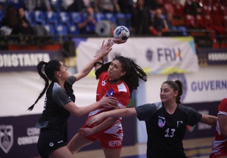 Handbalistele de la CSU Neptun Constanța au pierdut și al doilea meci din play-out-ul Diviziei A
