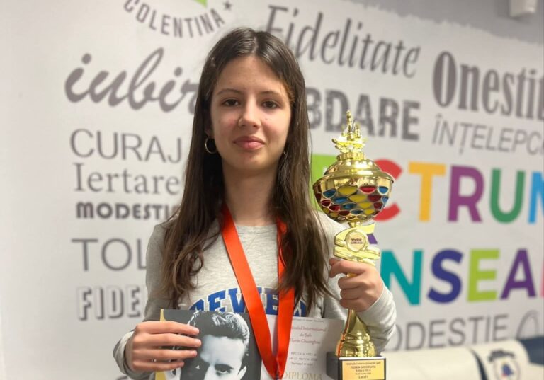 Șahista de la CSM Constanța, Maria Magdalena Curcă, în frunte la Festivalul Internațional „Florin Gheorghiu”