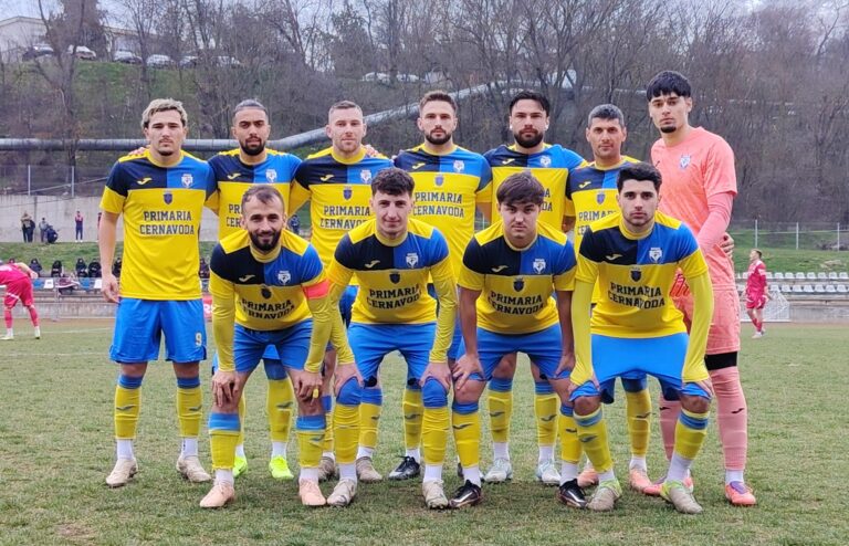 Axiopolis Cernavodă a pierdut sâmbătă duelul cu CS Popești-Leordeni de pe teren propriu