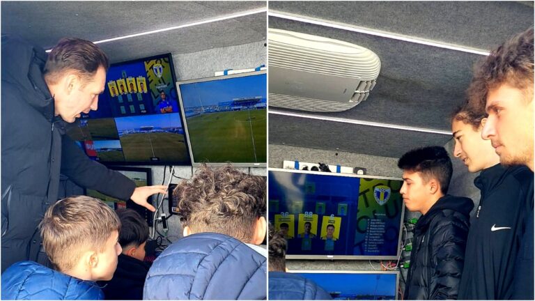 Tinerii arbitri constănțeni, instruiți în camera VAR de către centralul Claudiu Marcu