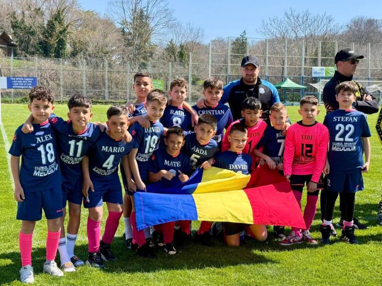 Micii fotbaliști de la CS Medgidia, pe podium la Golden Dobrudzha Cup