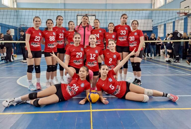 Micile voleibaliste de la CS Medgidia s-au calificat la turneul final al Campionatului Național