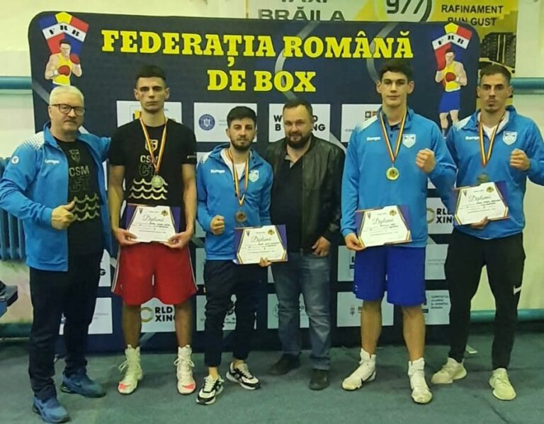 Patru medalii pentru pugiliștii de la CSM Constanța la Cupa României la seniori
