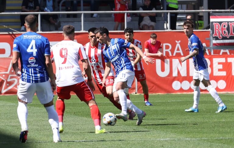 Farul Constanța a luat la Arad punctul care o poate face diferența pe final de sezon