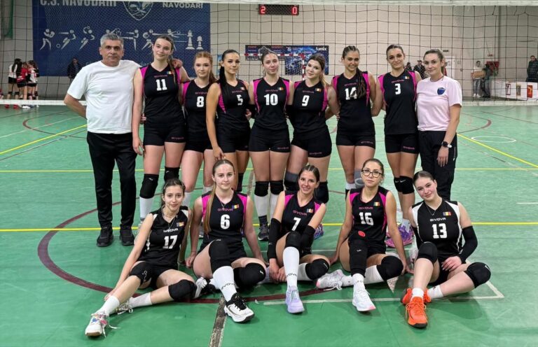 Voleibalistele de la CS Năvodari s-au clasat pe poziția secundă la turneul final