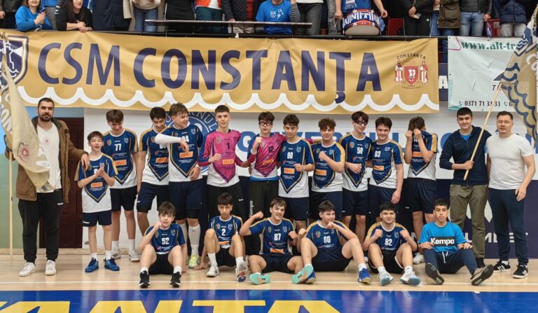 Micii handbaliști de la CSM Constanța joacă la Cumpăna pentru un loc la turneul final