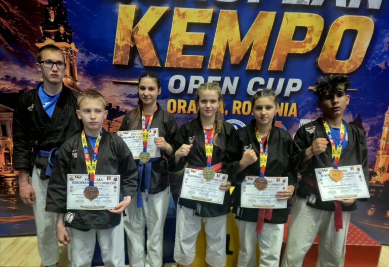 Sportivii de la Axiopolis Cernavodă au cucerit 5 medalii la European Kempo Open Cup