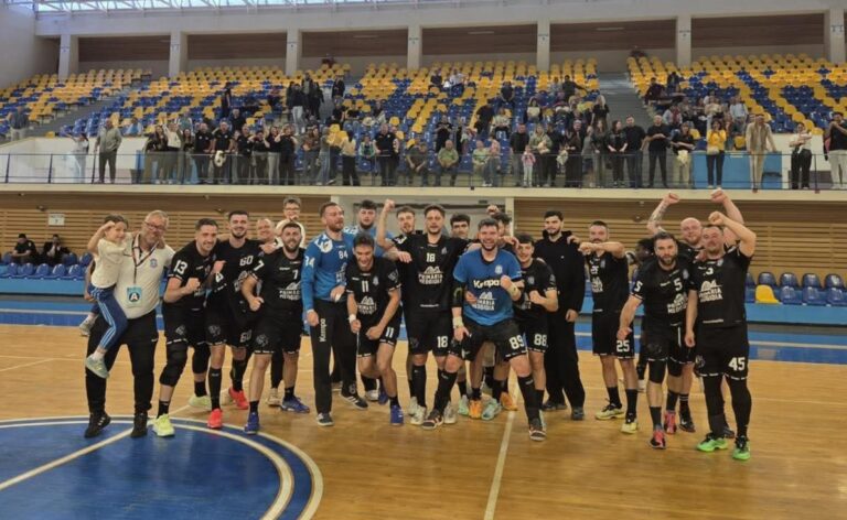 ÎN ELITĂ! CS Medgidia a promovat în Liga Națională masculină de handbal!