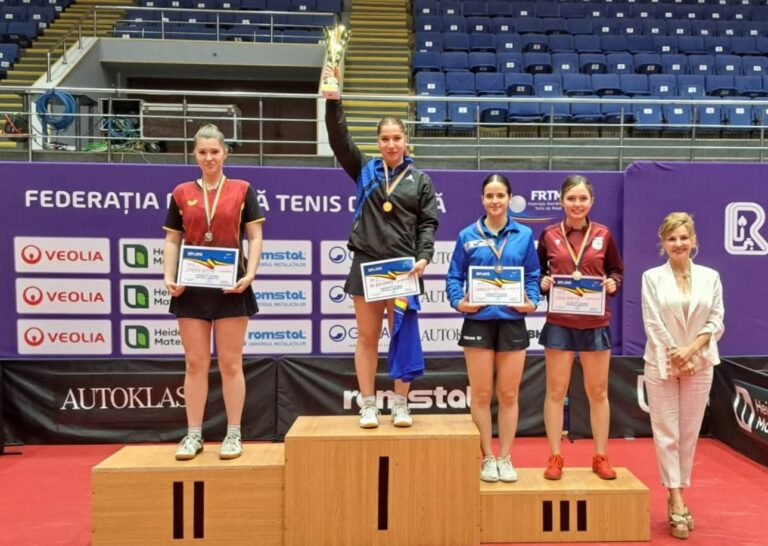 Constănțeanca Bianca Mei-Roșu a strălucit la Campionatele Naționale de tenis de masă U19