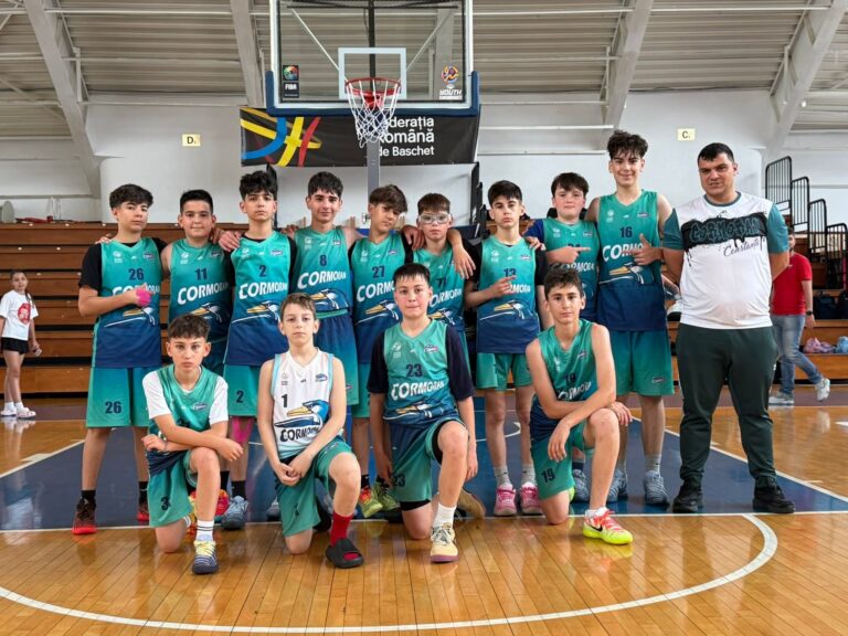 Micii baschetbaliști de la ACS Cormoran Constanța, în topul Campionatului Național U13