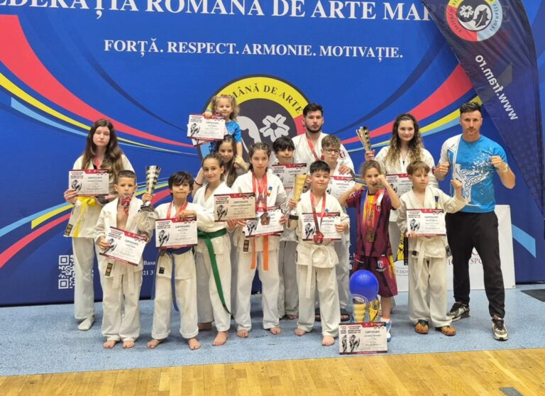 CSO Ovidiu și Ashihara Karate Constanța au cucerit 15 medalii la Ashihara Karate Romanian Open