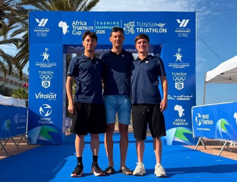 Triatlonistul de la CSM Constanța, Carol Popa, la un pas de podium la Cupa Continentală din Tunisia
