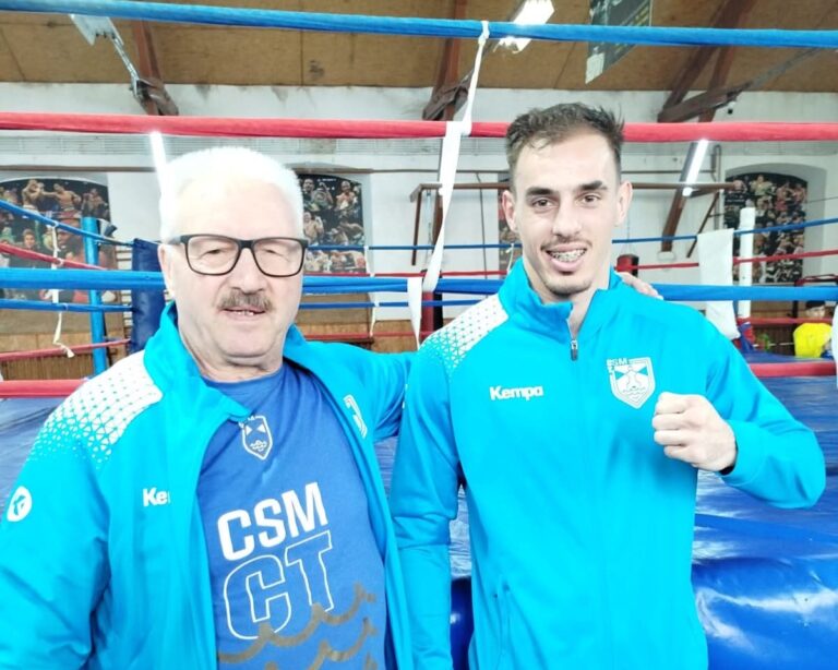 Argint în Macedonia de Nord pentru pugilistul de la CSM Constanța, Alexandru Buleu